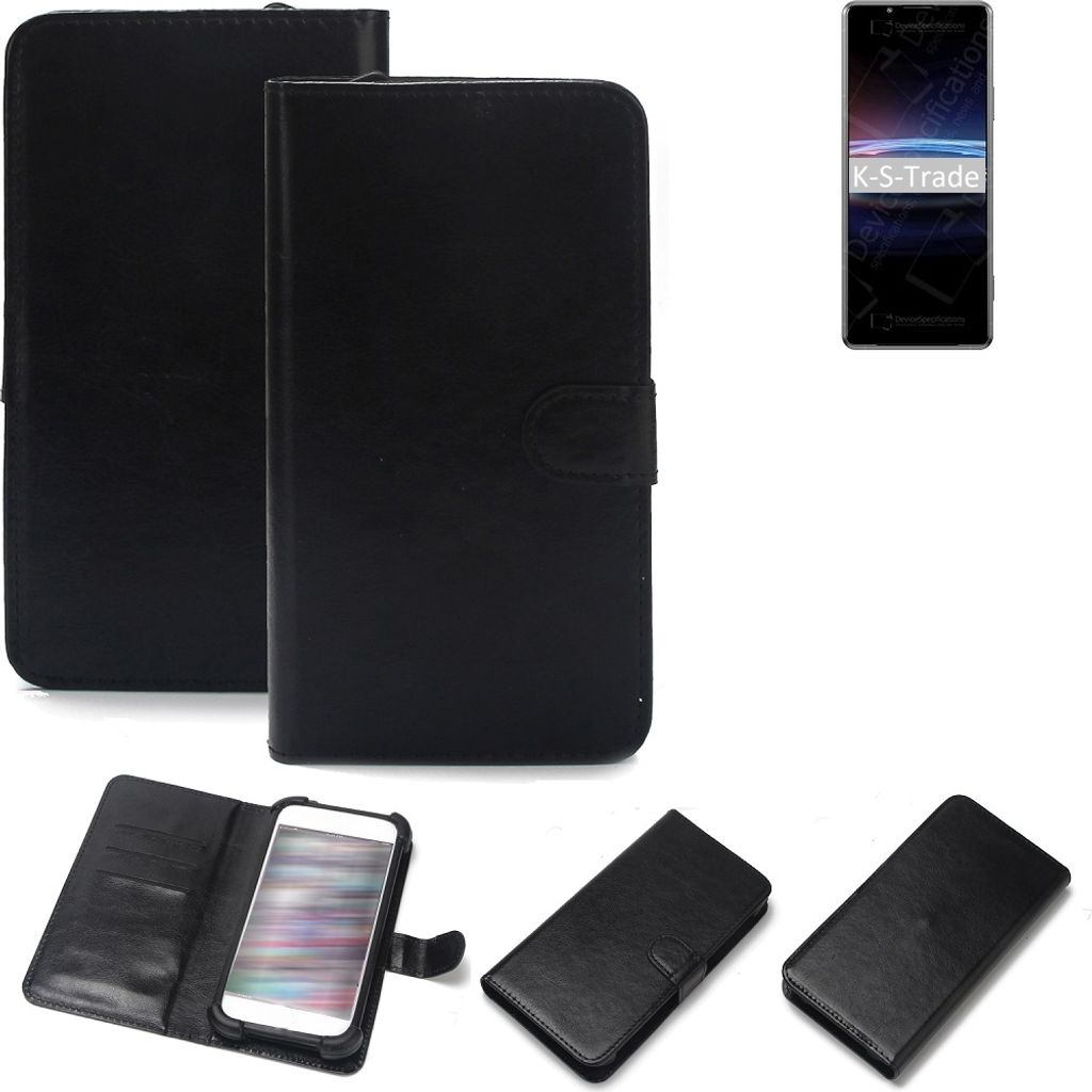 K-S-Trade Handyhülle Schutzhülle kompatibel mit Sony Xperia PRO-I Handy Schutz Hülle Handyhülle Bumper schwarz 1x