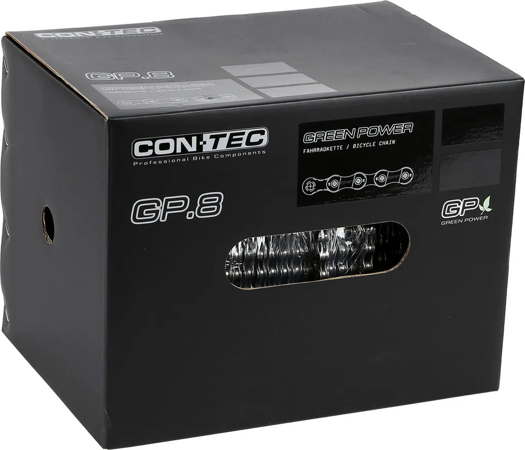 Chaîne Contec Ct Gp.8 8 vitesses 1/2 x 3/32 boîte 30m gris