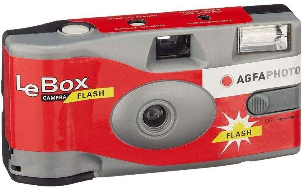 AgfaPhoto LeBox Flash, Kompaktný jednorazový fotoaparát na Obrázok produktu 