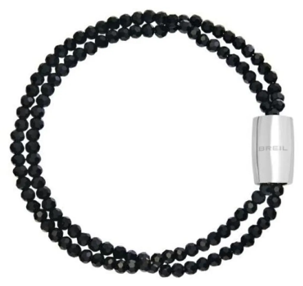 Bracelet double rang perles et cristaux Magnetica System TJ3687 Breil