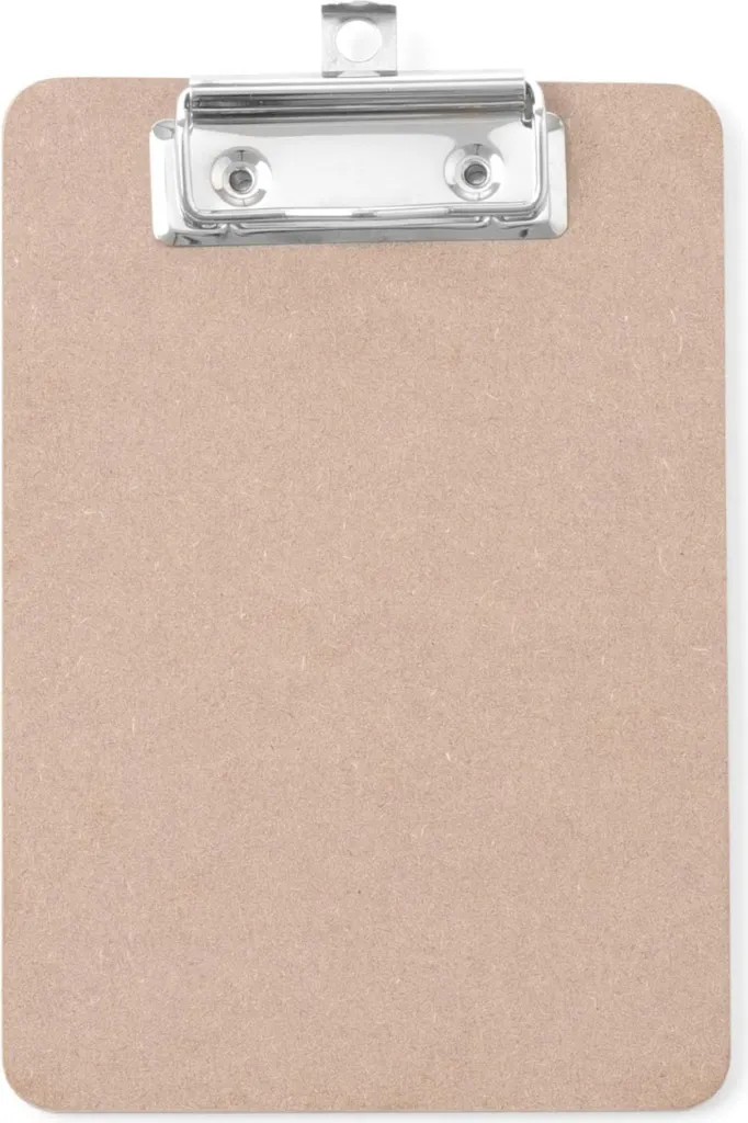 Portablocco Hendi 125x180mm per Ristorante - Clipboard MDF Professionale