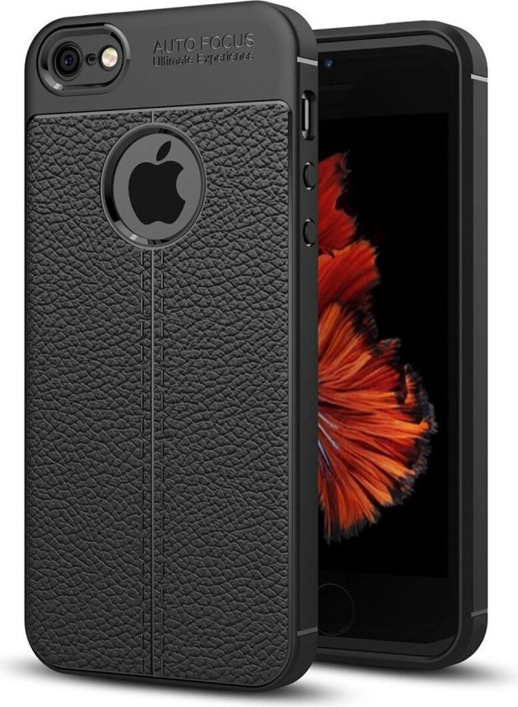 Handy Hülle Schutz Case für Apple iPhone 6s Plus Cover Rahmen Etui Schwarz