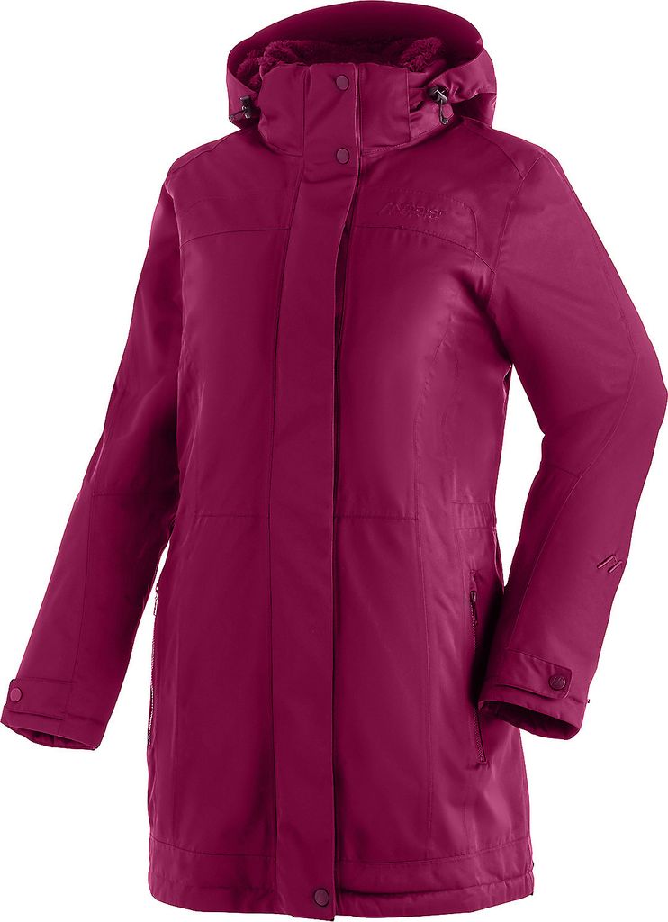Maier Sports Damen Mantel mTEX Lisa 2.1 Damen 6600387 Dunkelrot 38