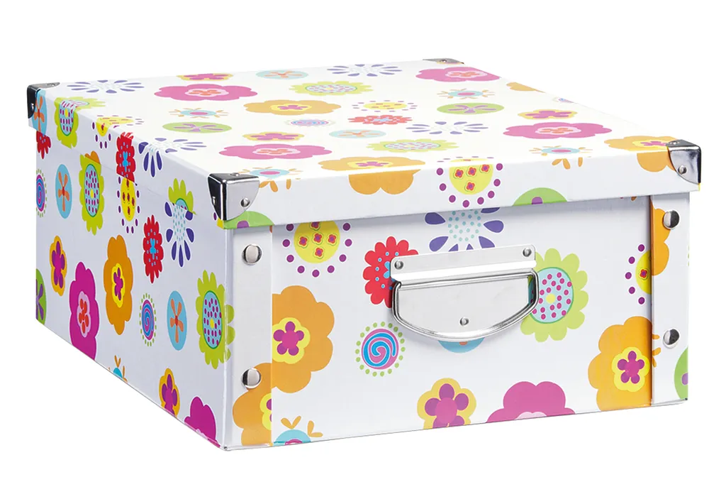 Zeller Present Boîte de rangement Kids en bois pour jouets d'enfants