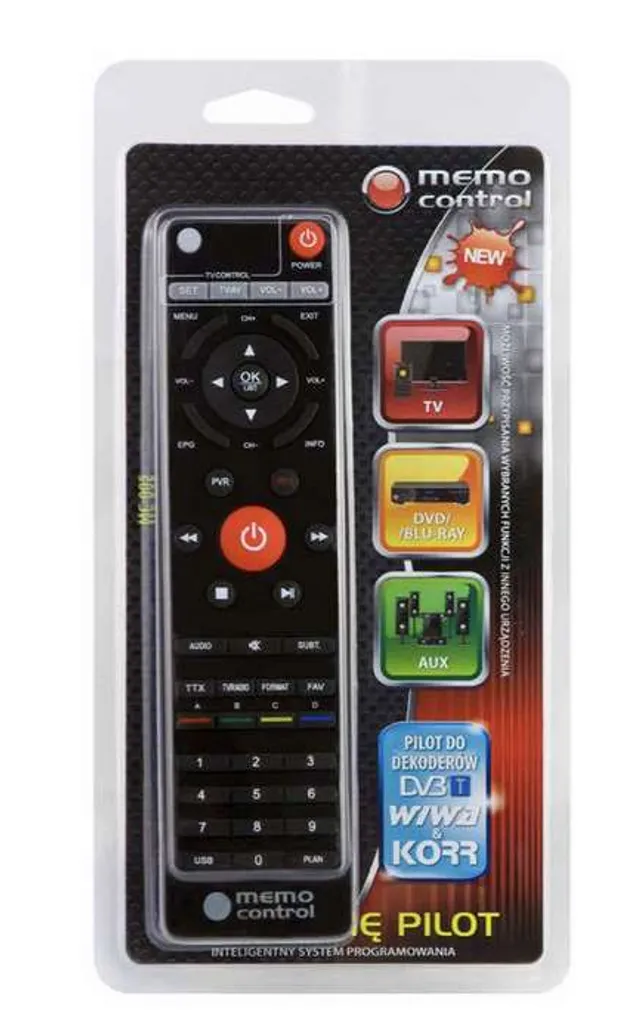 Telecomando Universale MC-005 per Decoder DVB-T KORR WIWA | Acquista Ora