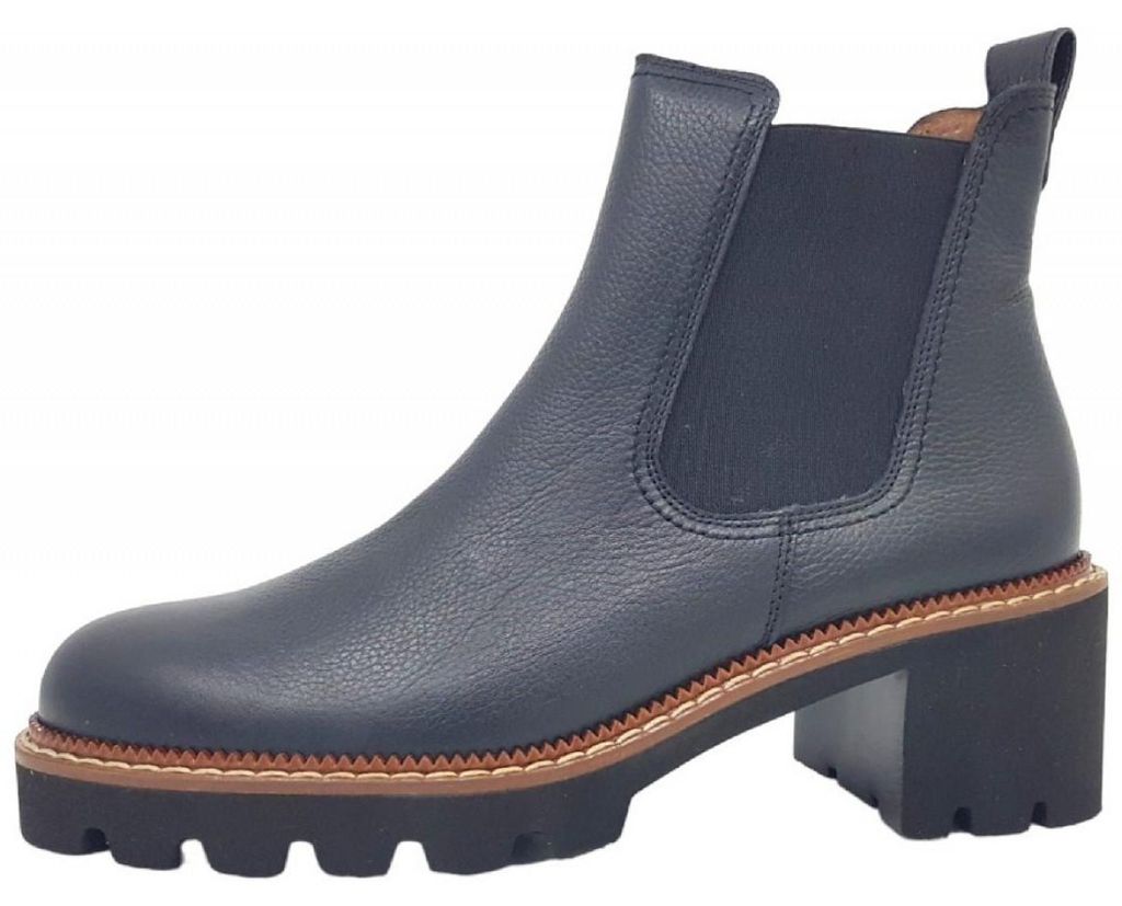 Paul Green Chelsea Boots Damen Glattleder Schwarz Größe: 5 Produktbild 