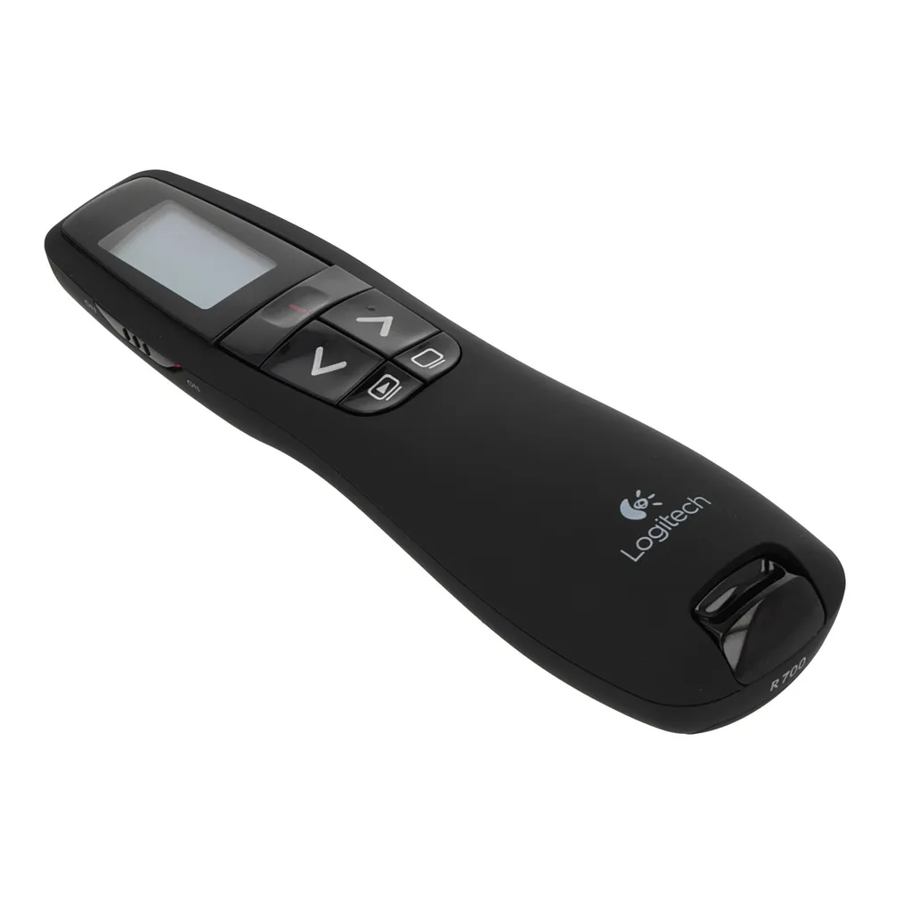 Télécommande de présentation Logitech R700 Professional avec écran LCD