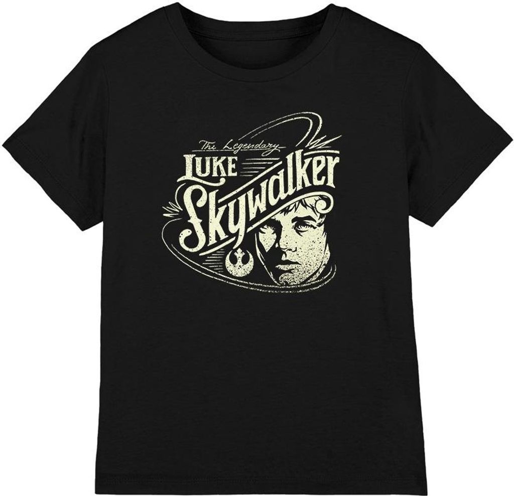 Star Wars - "Skywalker War Hero" T-Shirt für Kinder TV3257 (116) (Schwarz)
