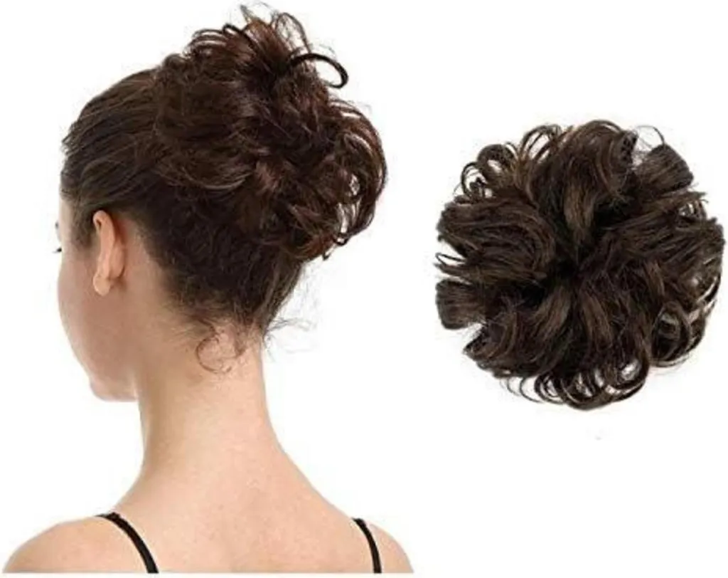 Donnez du Volume à vos Cheveux Fins avec ce Chignon Naturel Bouclé 4#