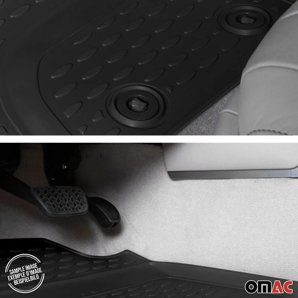 Tappetini Su Misura Infiniti FX35 2003-2009 TPE Nero - Sicurezza 3D - 9