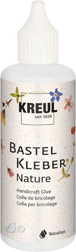 KREUL Bastelkleber Nature in Kunststoffflasche 80 ml Produktbild 