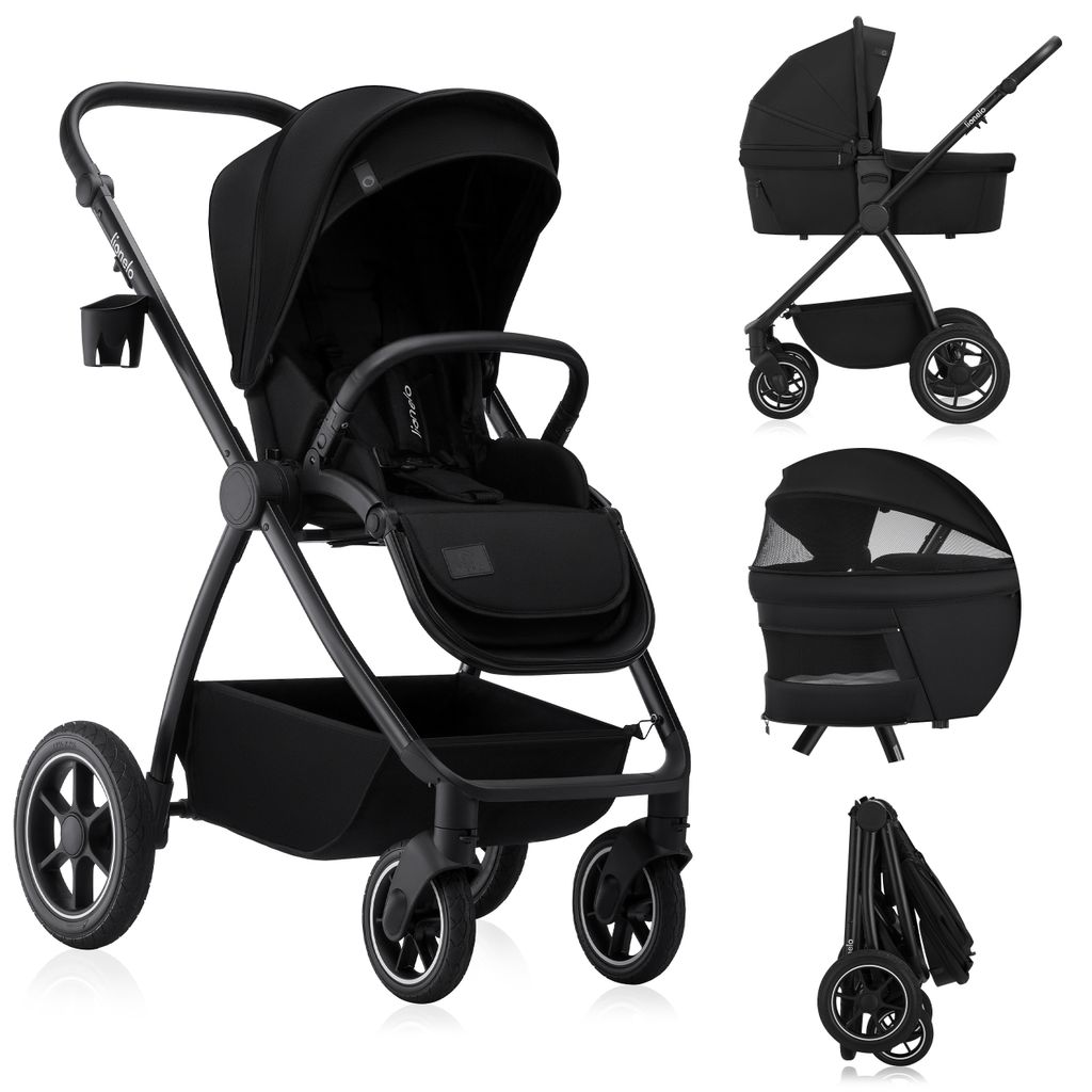 Kočík Lionelo Meril 2v1 do 9 kg, 0-48 mesiacov do 22 kg, Obrázok produktu 
