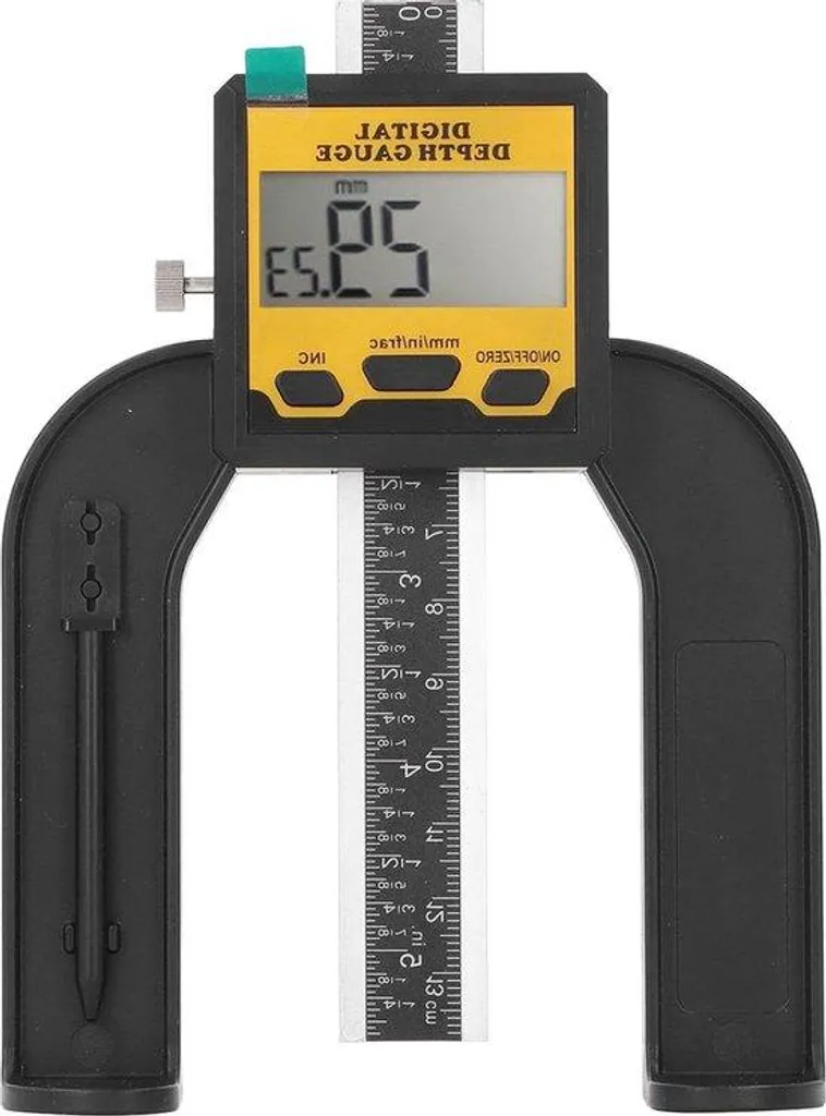 Jauge de profondeur numérique LCD pour réglage de scie et défonceuse