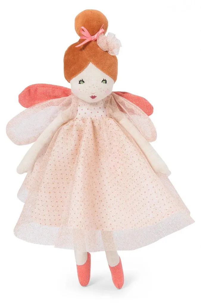Fée Zana Rose Moulin Roty - Poupée avec Ailes Scintillantes et Tulle