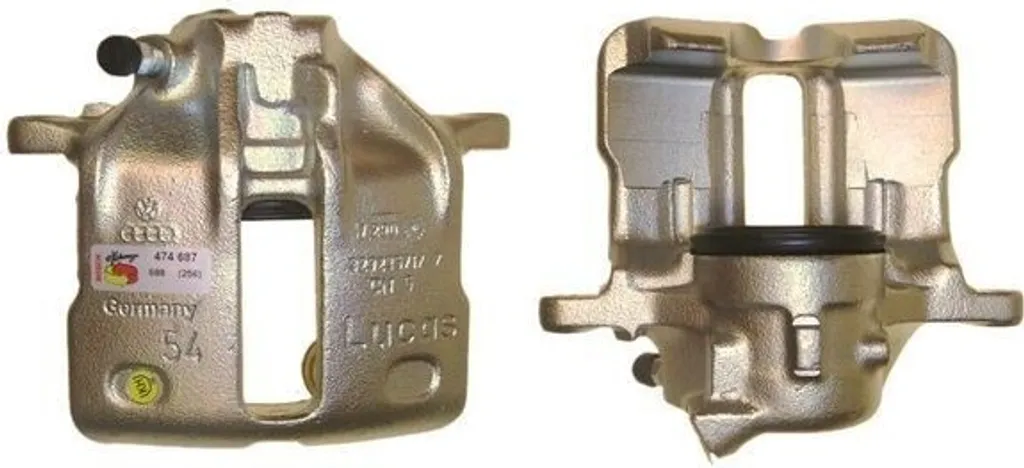 Étrier de frein BOSCH 0986474687 pour VW Golf 3 et Passat 35I OE 357615124B