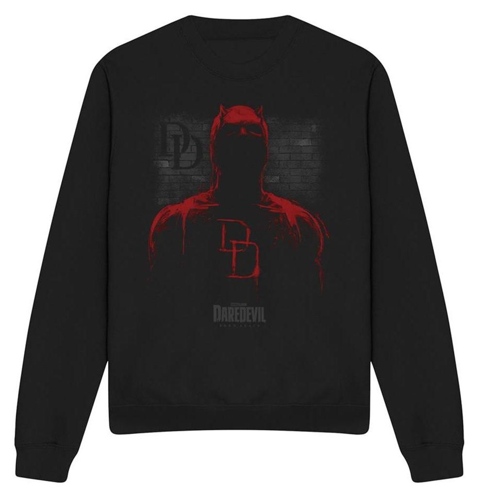Daredevil - "Man Without Fear" Sweatshirt für Herren/Damen Uni TV34283 (XXL) (Schwarz)