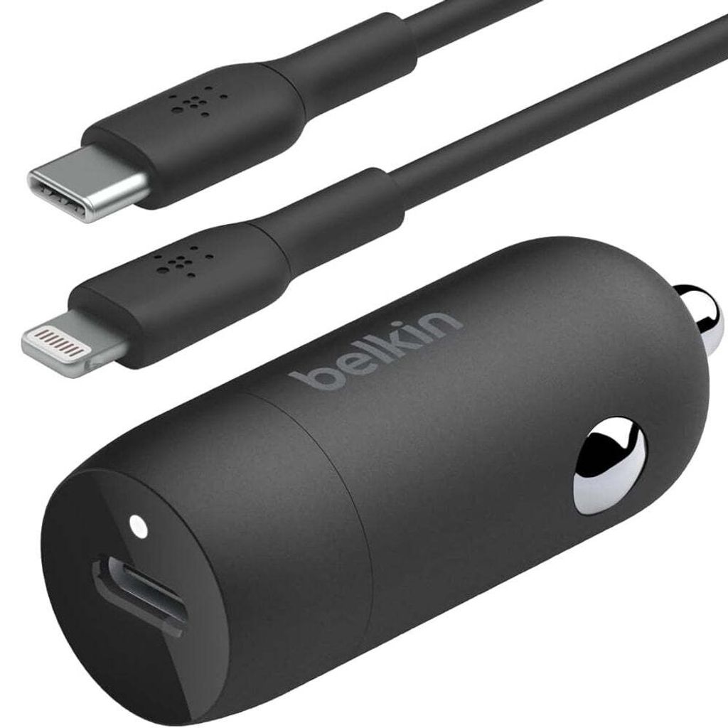 Belkin BoostCharge, Auto, Zigarettenanzünder, 1 m, Schwarz Produktbild 