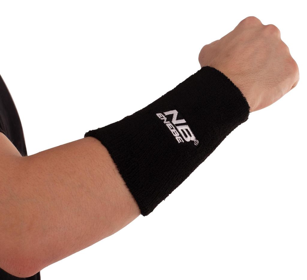 Enebe Large Handgelenkband Schwarz Herren,Damen Schwarz One Size