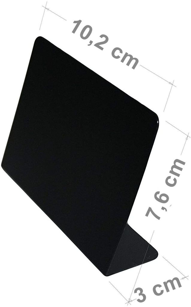 Sada 10 ks malých tabulek na psaní - 76x101mm mini tabule v Obrázek produktu 2