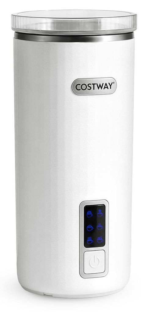 COSTWAY Milchaufschäumer elektrisch, 6 in 1 Milchschäumer