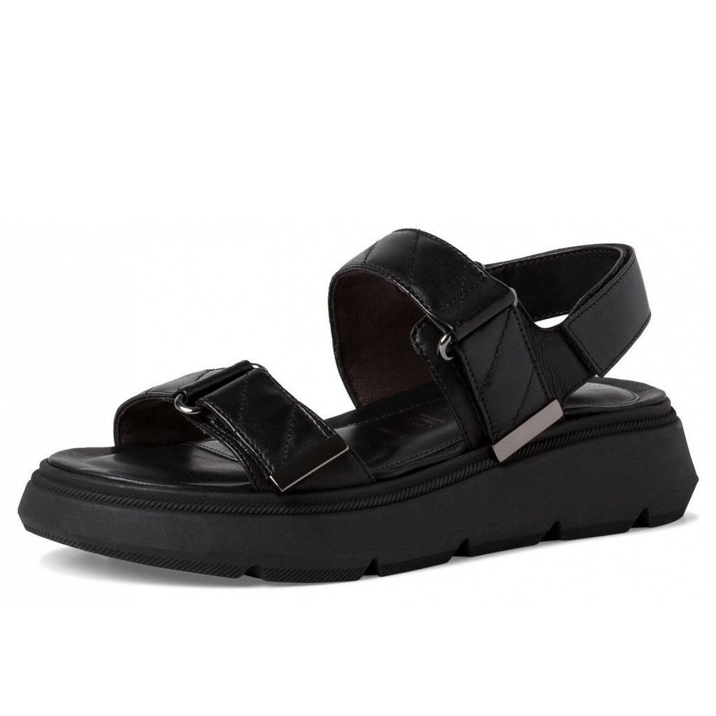 Tamaris Damen Klassische Sandalen 1-28235-28 001 Farbe:Schwarz Größe: 38
