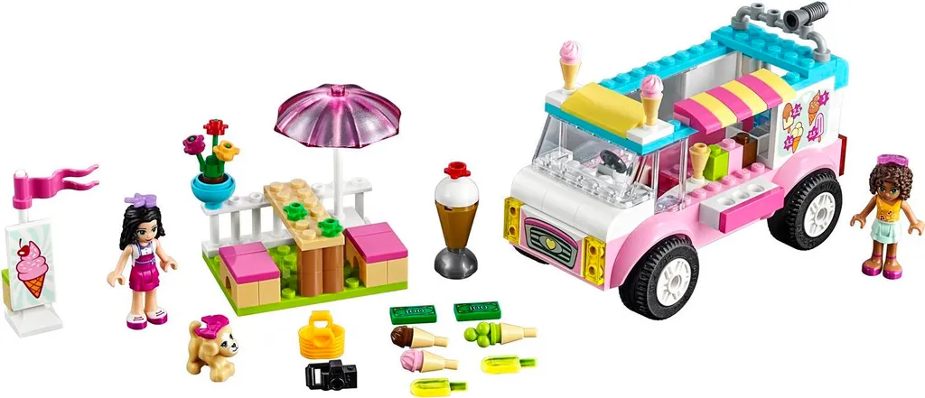 Jeu de construction Camion de Glaces LEGO Juniors 10727 avec figurines - 7