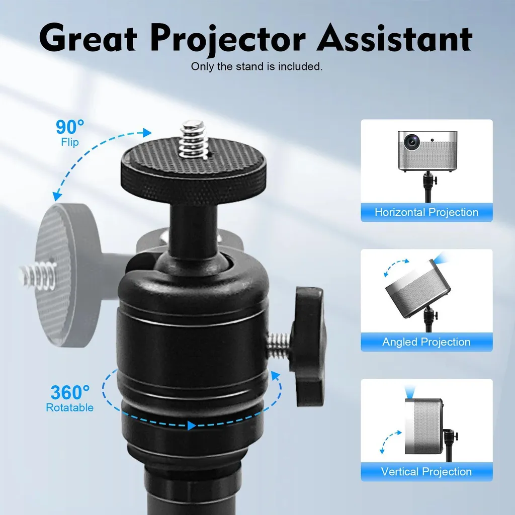 Supporto Videoproiettore Parete Telescopico 120cm per Sale Riunioni - 10