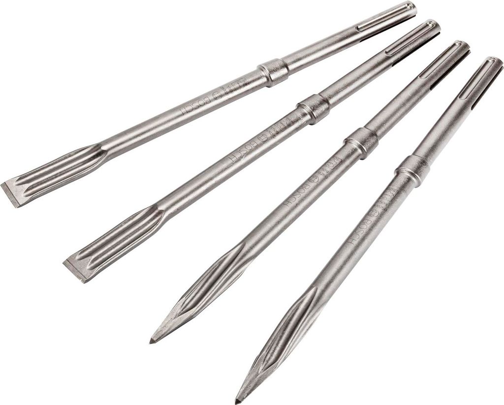 Lot de 4 Burins auto affûtant BOSCH PRO SDS-Max Rtech Image du produit 