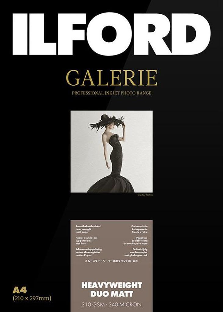 ILFORD GALERIE Heavyweight Duo Matt (A4) 310g - 50 Feuilles Image du produit 