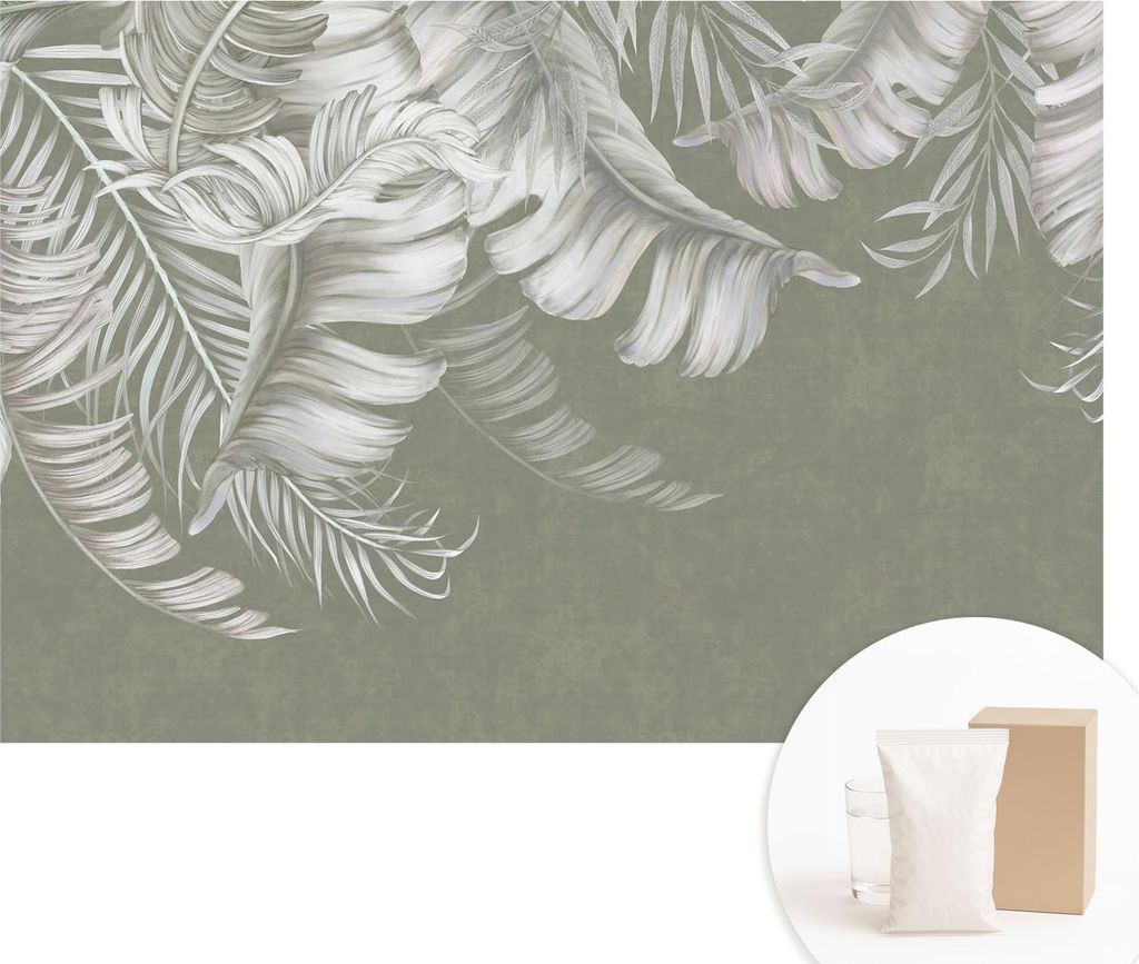 Fototapete - Wandbilder für Wohnzimmer - 104x70 cm - Dekorative Wandfolie - Modernes Design für Wanddekoration - Tapeten für Innenräume - Zarte...