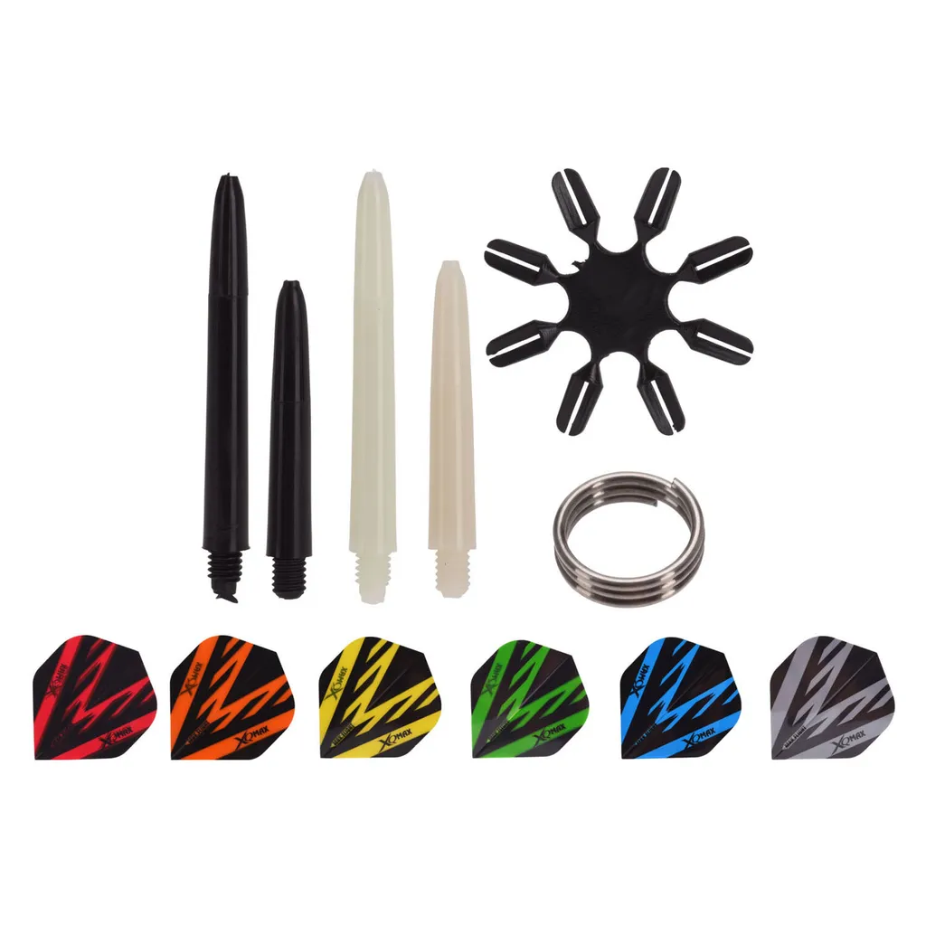 Set accessoires de fléchettes 84 pcs en nylon durable et incassable - 2