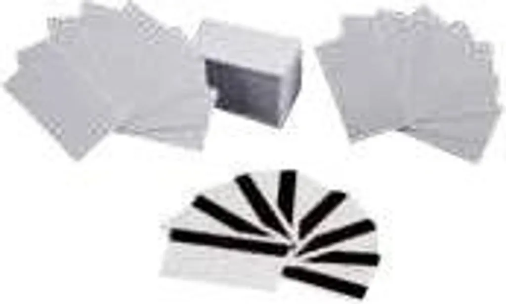 Cartes de Visite Composite PVC Zebra Premier Plus - Lot de 500 pour Badge