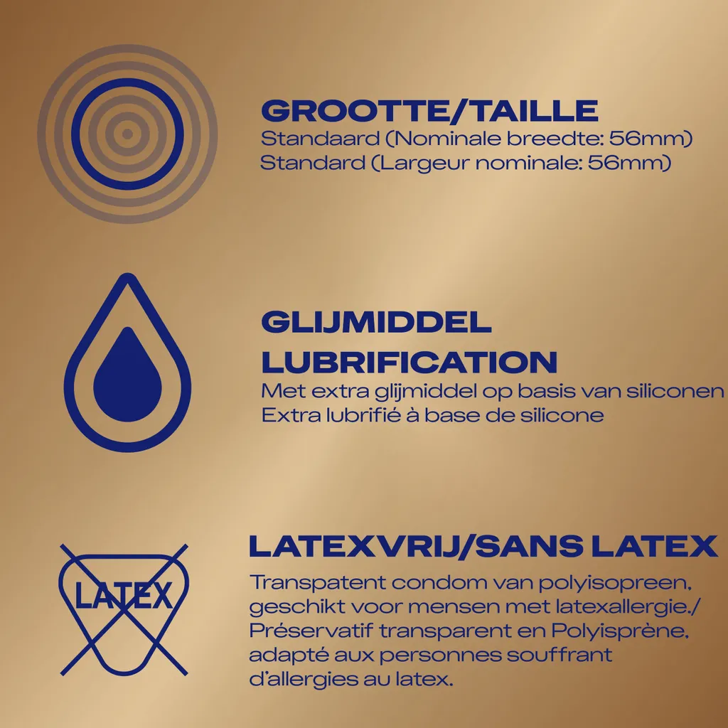 Durex Nude 10 préservatifs fins sans latex effet seconde peau et confort - 3
