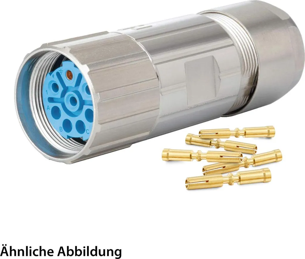 SET Hummel M23 Potenza: Connettore 3+5+PE Presa Diritto Crimp