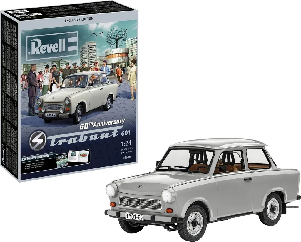 Kit de Modélisme Trabant 601 Revell 1:24 Voiture Miniature