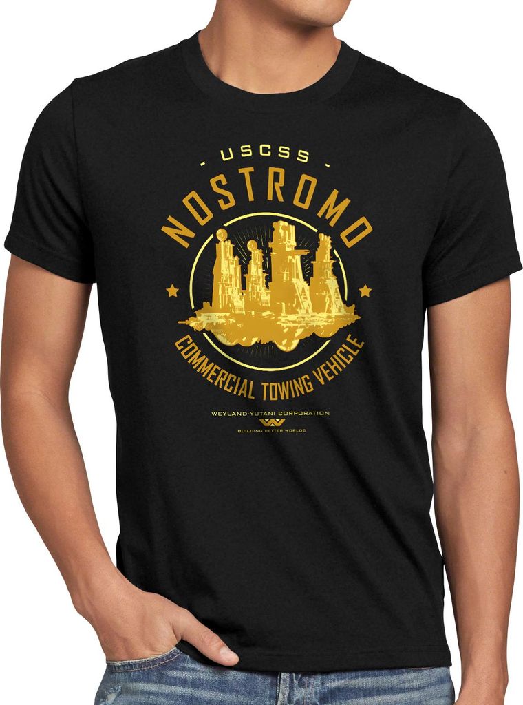 style3 USCSS Starfreighter Herren T-Shirt ripley alien xenomorph nostromo