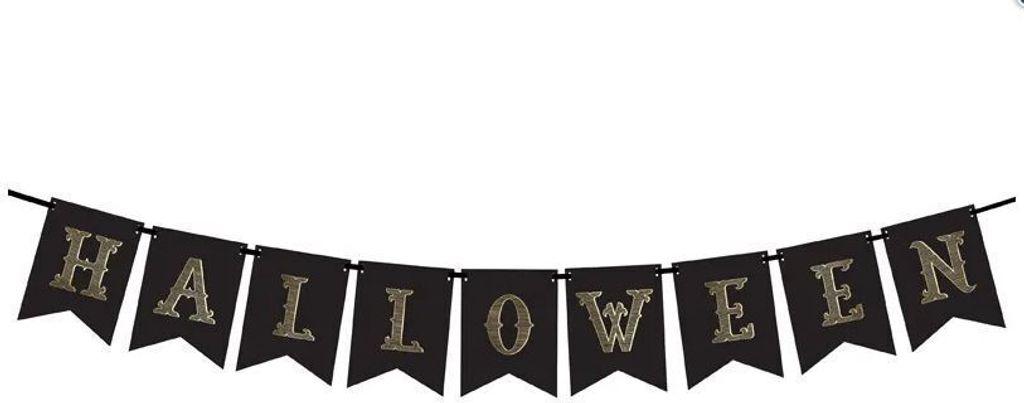 Girlanda Halloween černá - Halloween -20 x 175 cm Obrázek produktu 