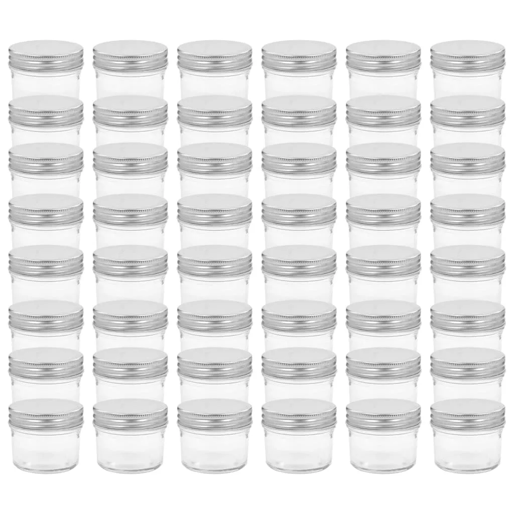 Set 48 Barattoli Vetro vidaXL 110ml - Contenitori per Spezie e Salse