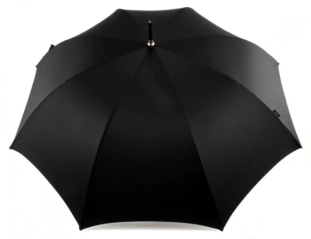 Grand Parapluie Canne pour Homme Bugatti Knight Oxford Noir Automatique