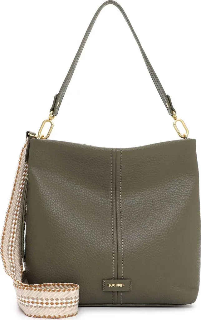 Sac épaule SURI FREY SFY Gray Khaki idéal pour le travail et les sorties