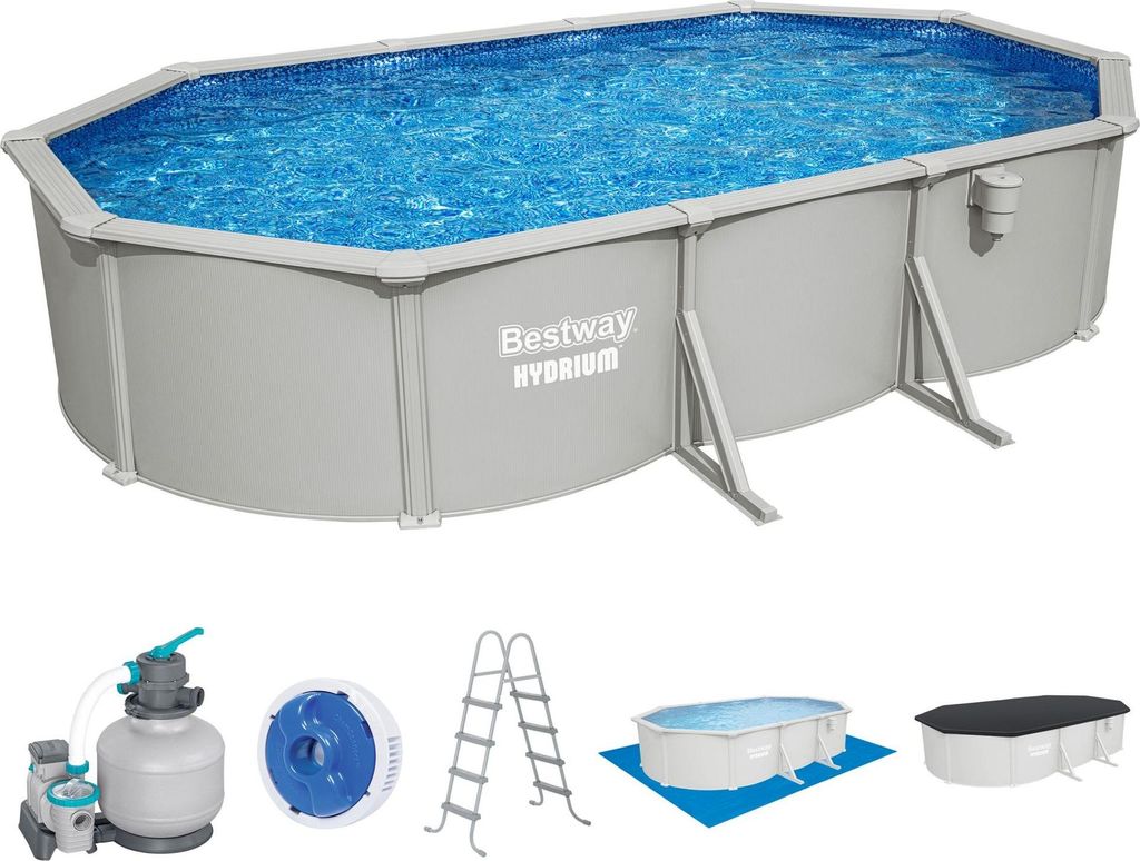 Bestway® Hydrium™ Stahlwandpool Komplett-Set mit Produktbild 