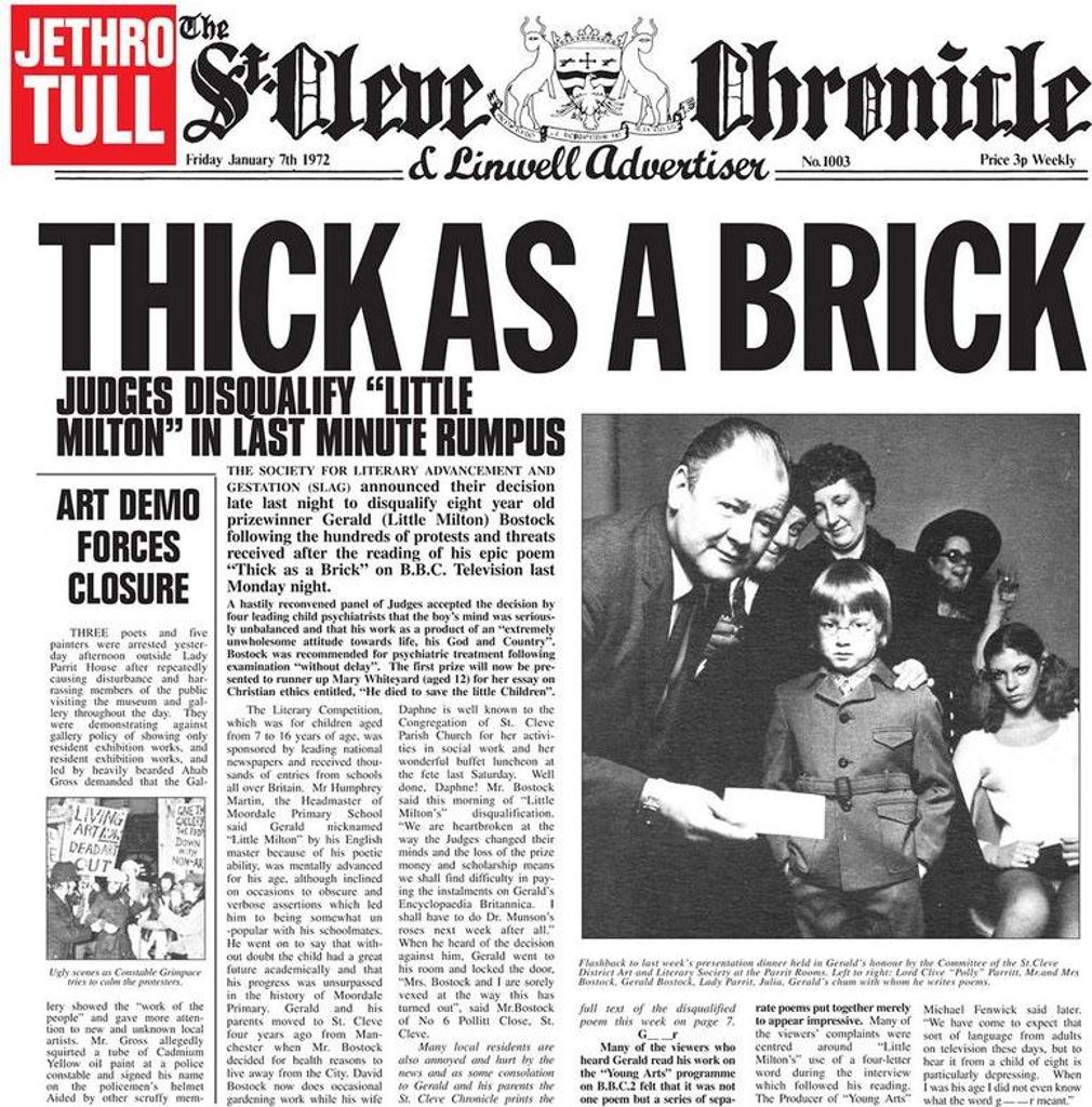 Jethro Tull - Thick As A Brick (LP)