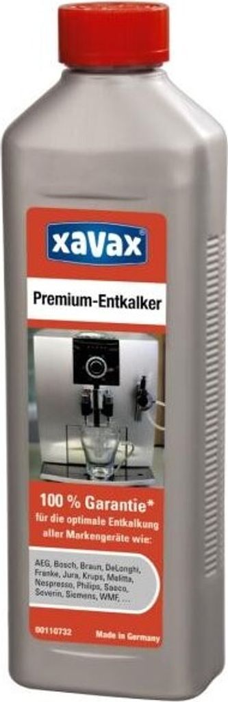 Xavax Premium-Entkalker für hochwertige Kaffeeautomaten Produktbild 