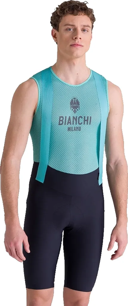 Cuissard cycliste homme Santini Bianchi Milano short de vélo route S