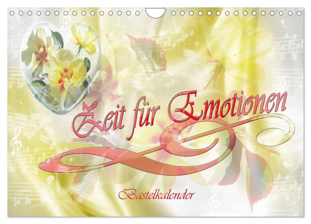Zeit für Emotionen Bastelkalender (Wandkalender 2027 DIN A4 quer), CALVENDO Monatskalender