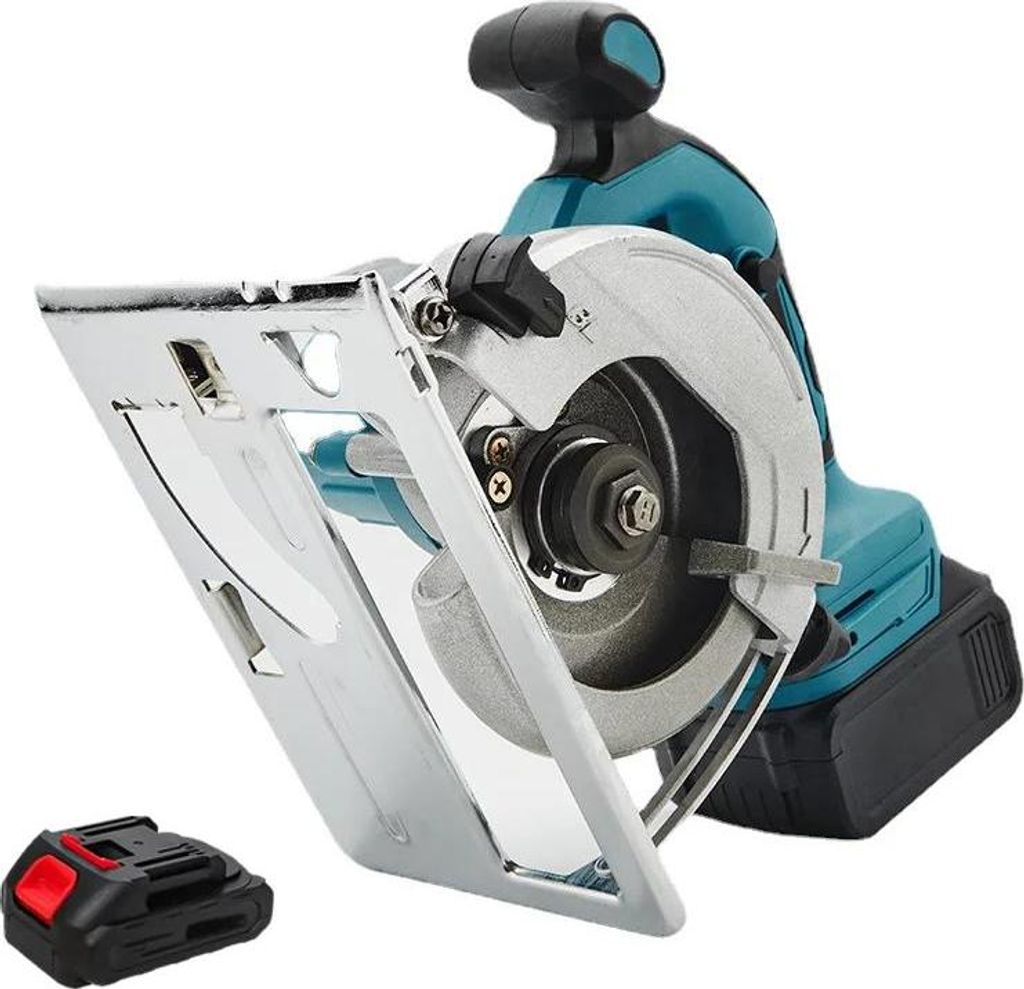 Kreissäge, 1000W Leistung, verstellbarer Winkel, 1* Batterie, EU-a