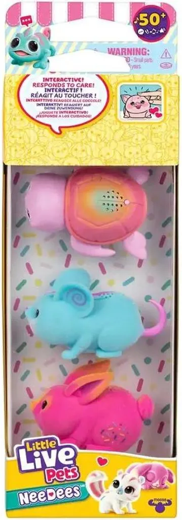 Animal électronique interactif NeeDees de Little Live Pets portable - 11