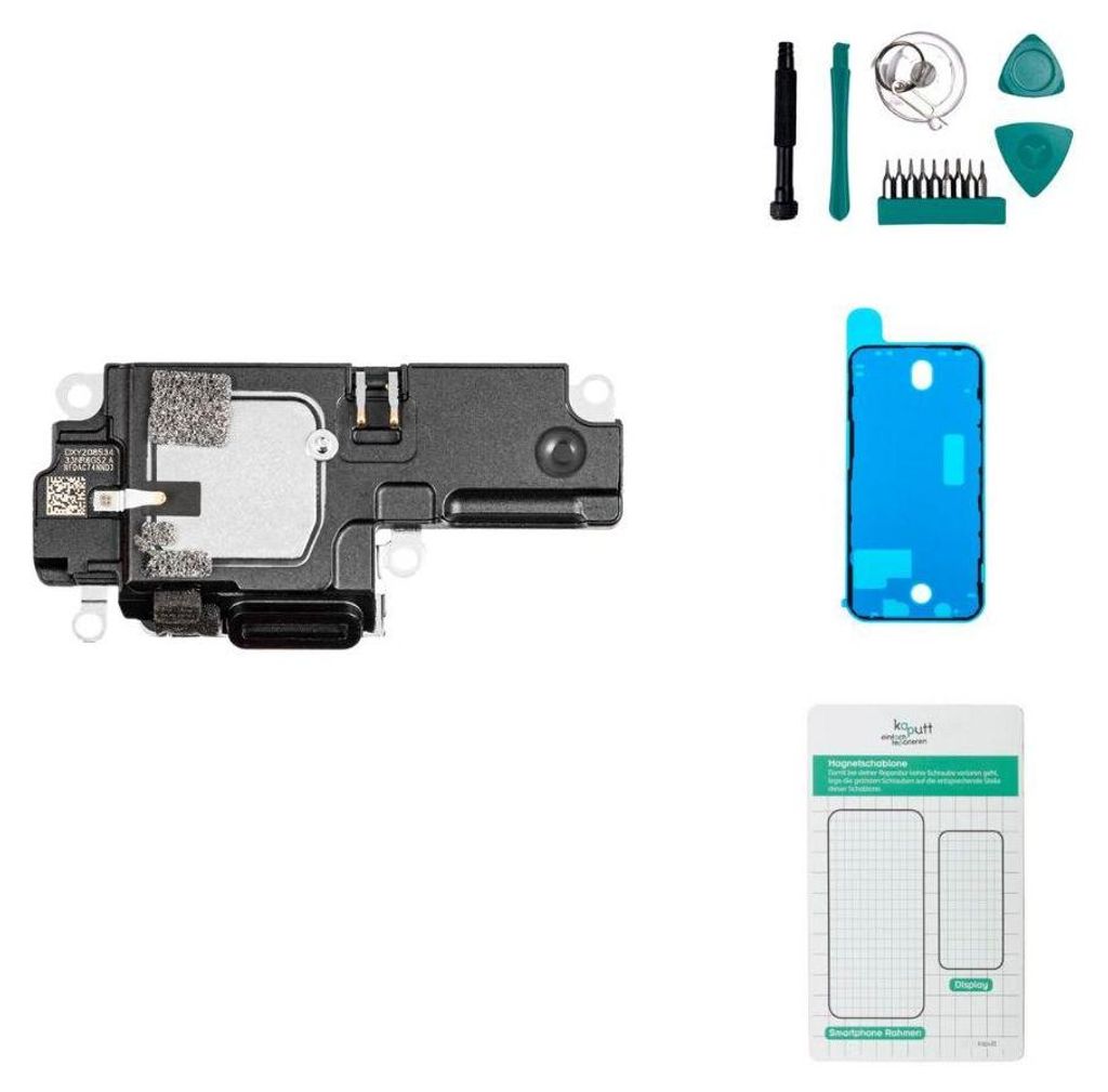 Komplettes Reparaturset Lautsprecher für Apple iPhone 12 / 12 Pro mit Werkzeugset