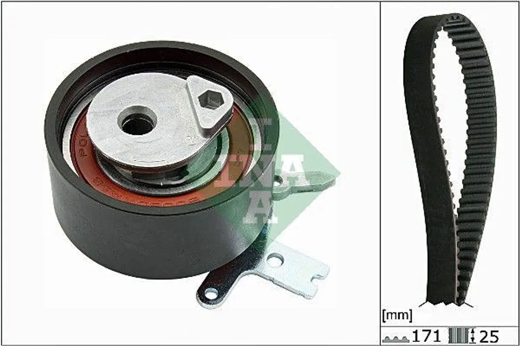 INA Kit de courroie de distribution OE 35612027H pour 2.5 CRD Jeep/Chrysler
