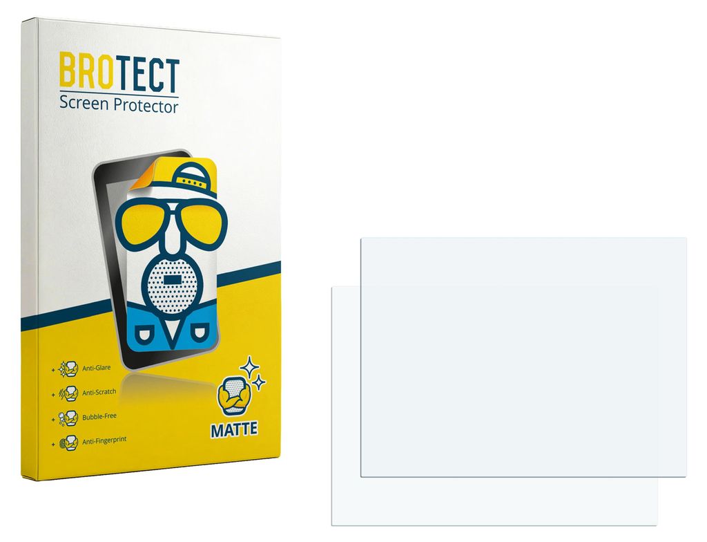 2x BROTECT Schutzfolie für Canon Selphy CP1300 Displayschutz Displayschutzfolie Folie Matt Entspiegelungsfolie